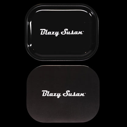 Blazy Susan Metal Rolling Tray