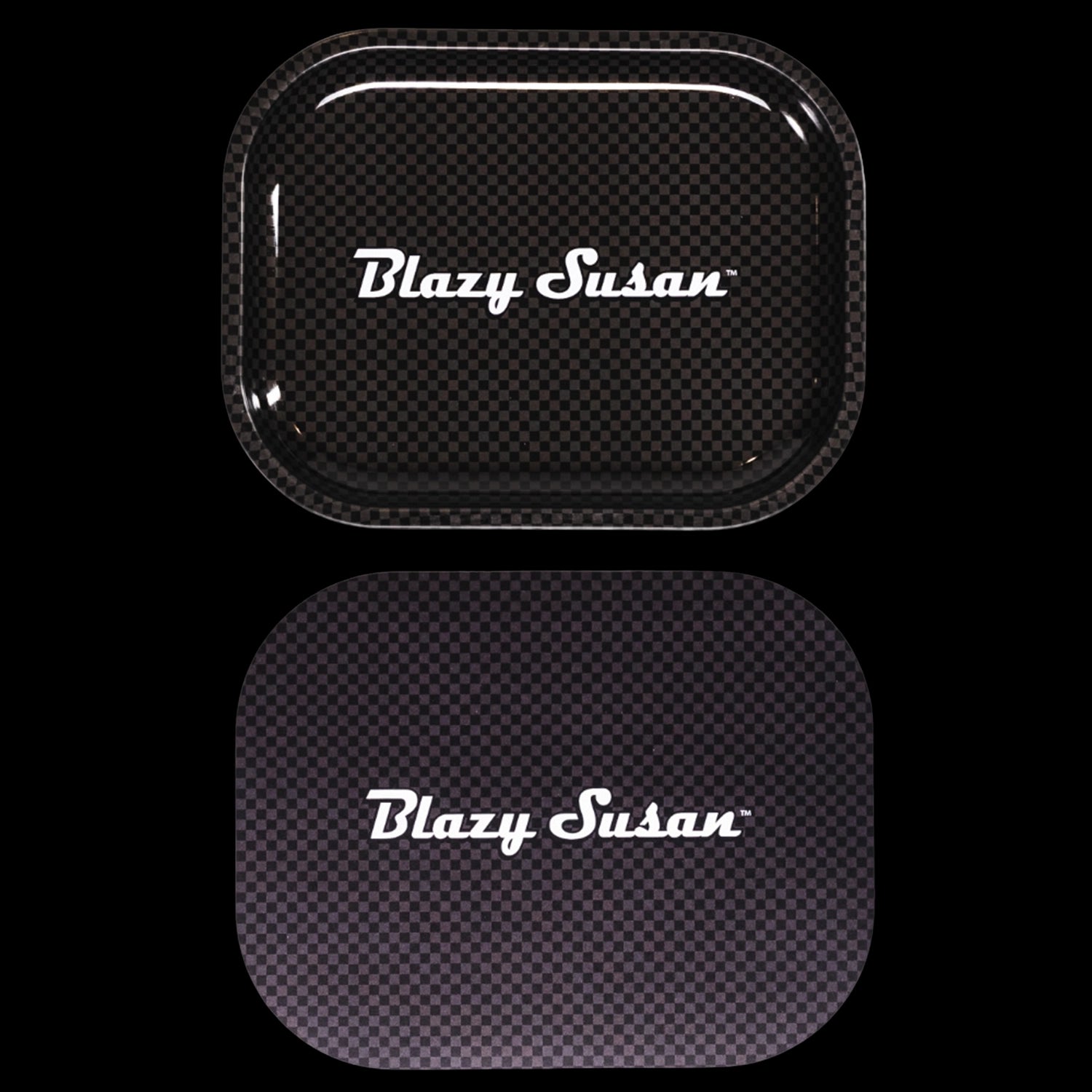 Blazy Susan Metal Rolling Tray