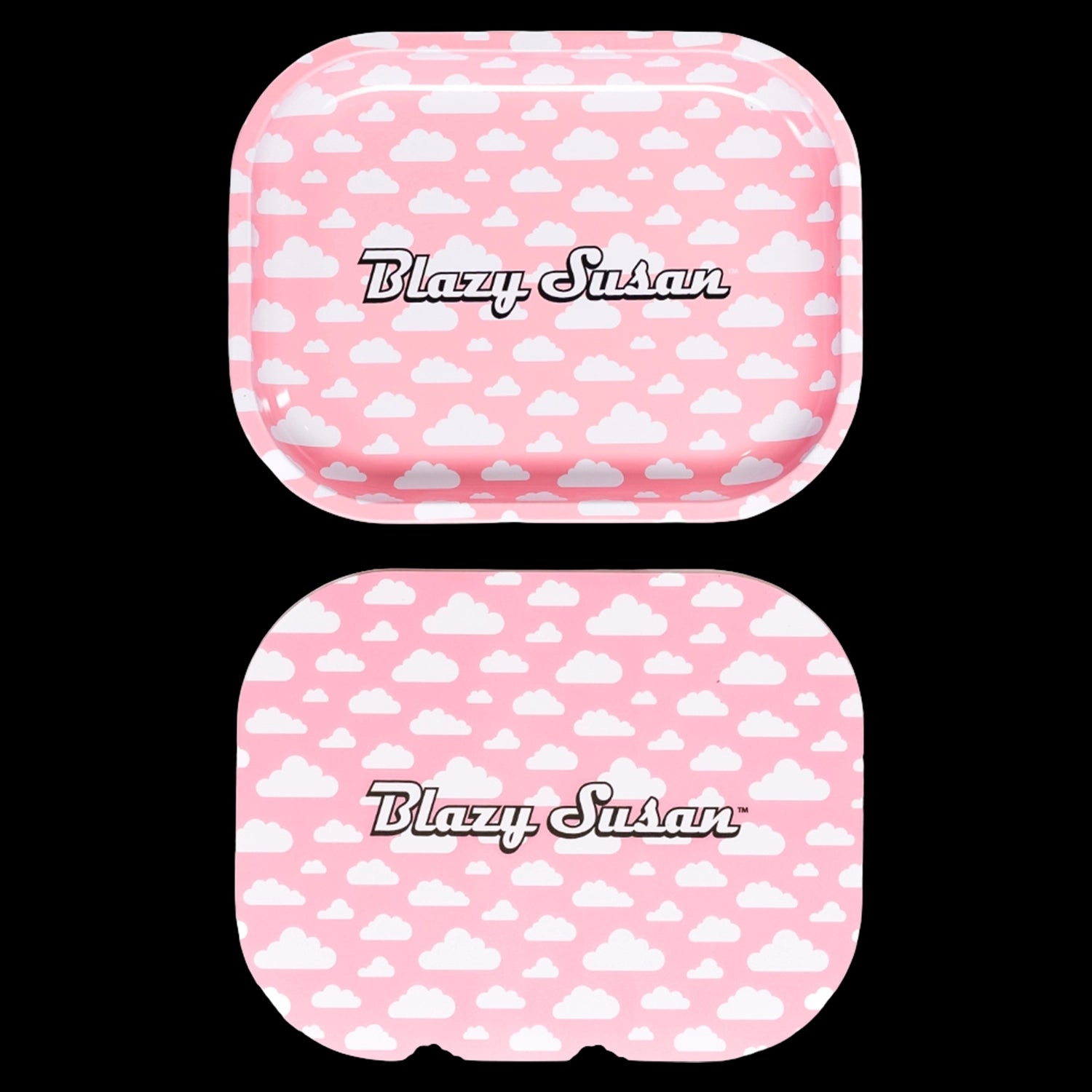 Blazy Susan Metal Rolling Tray