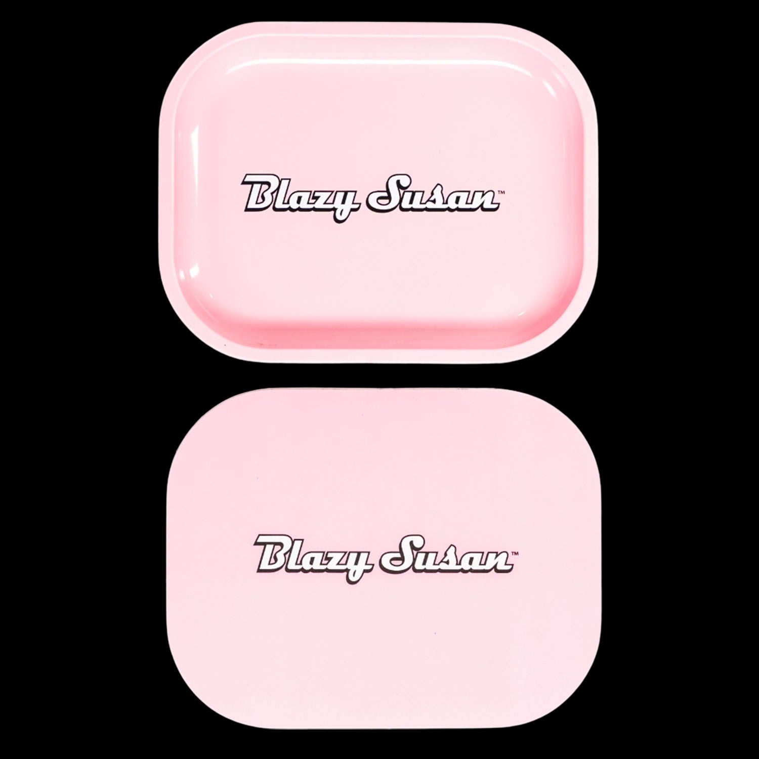 Blazy Susan Metal Rolling Tray