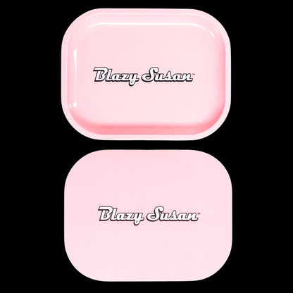 Blazy Susan Metal Rolling Tray