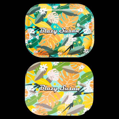 Blazy Susan Metal Rolling Tray