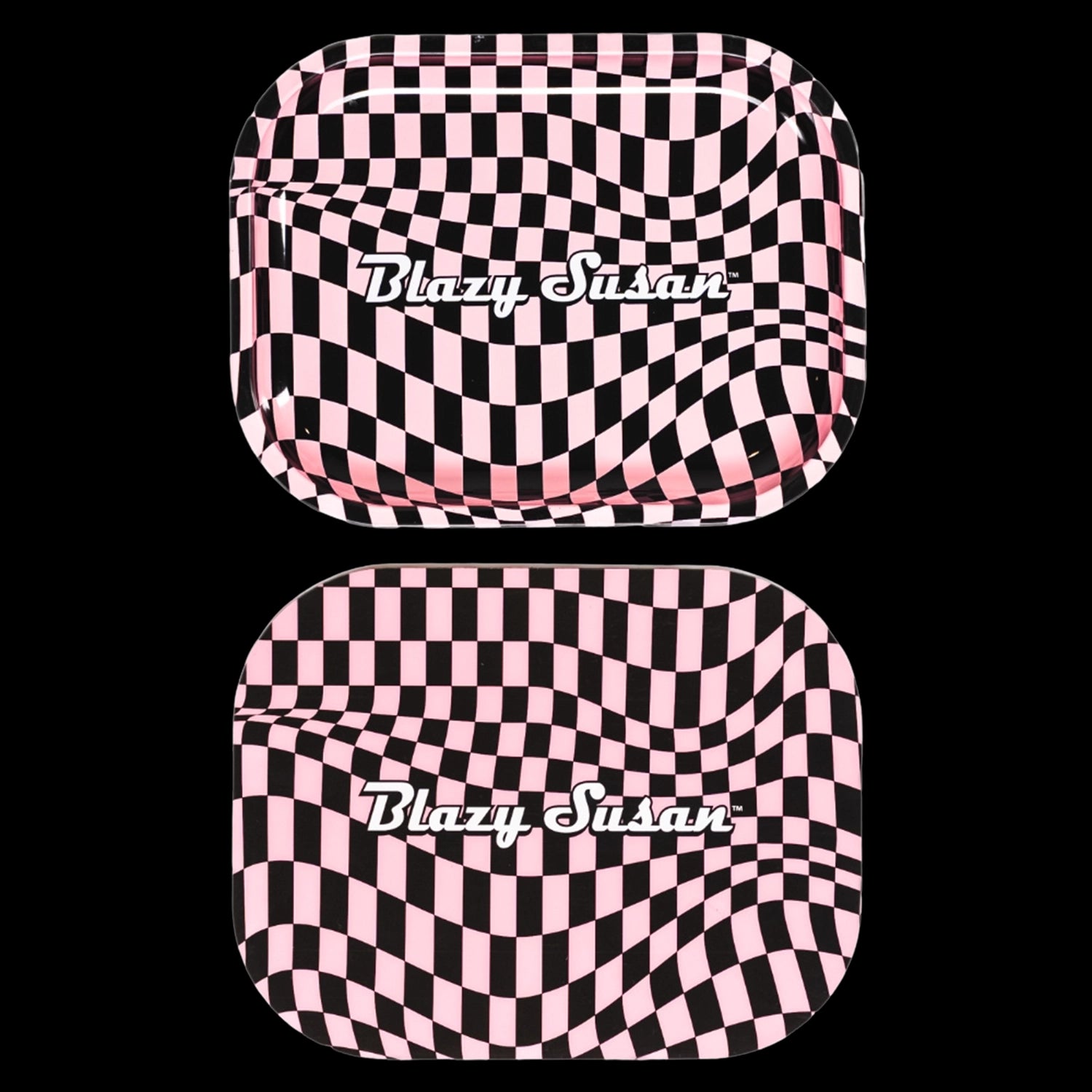 Blazy Susan Metal Rolling Tray