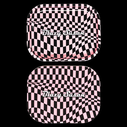 Blazy Susan Metal Rolling Tray