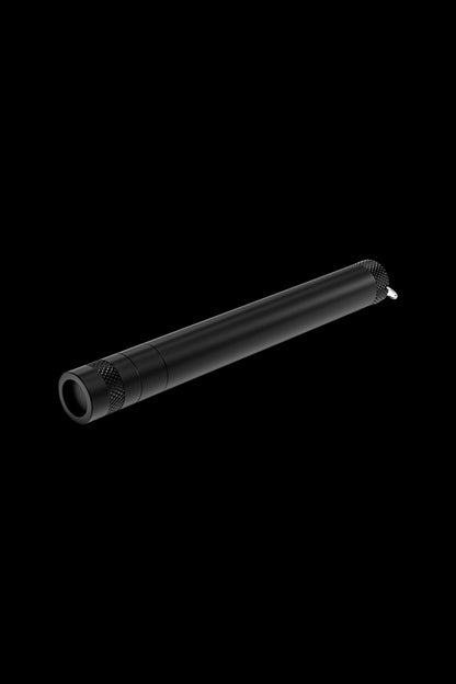 Black cannabis oil vape pen cartridge.