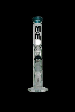 M&M Tech Straight Tube Bong with Chandelier Perc