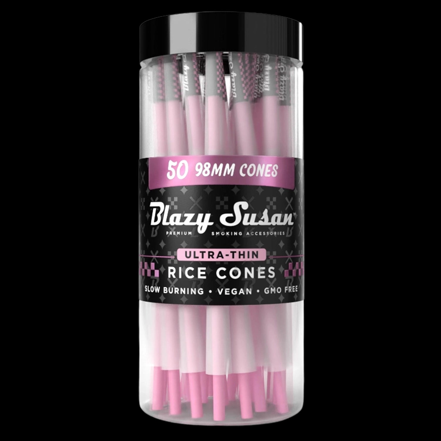 Blazy Susan Ultra Thin Rice Cones | Jar