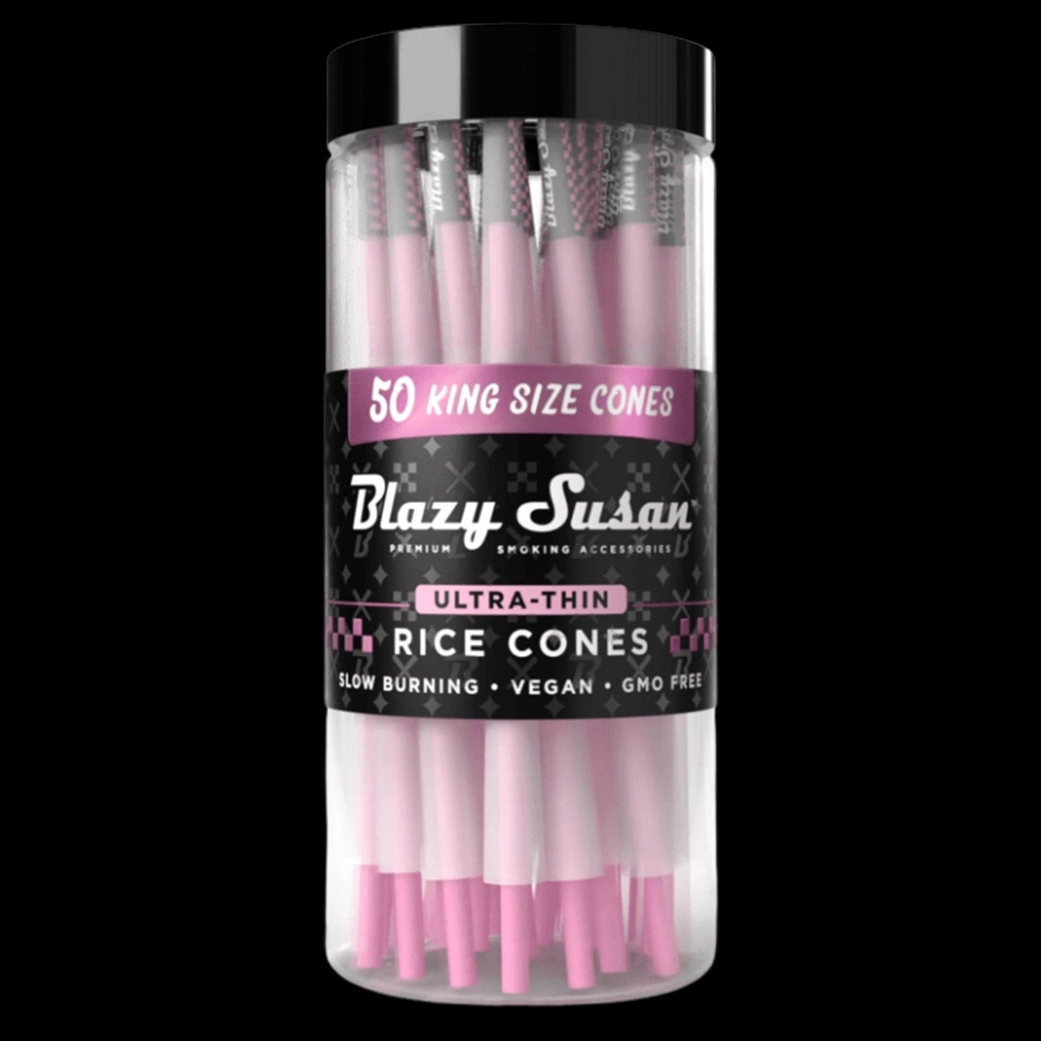 Blazy Susan Ultra Thin Rice Cones | Jar