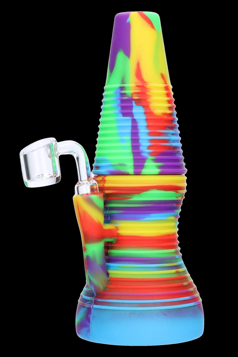 Smoke Cartel Rainbow Mini DAB Rig - Silicone Rig