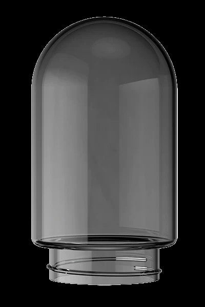 Clear cannabis oil vape cartridge.