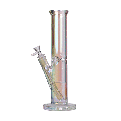 Ric Flair Drip water pipe featuring a gold finish and "Woo!" detailing – a luxurious smoking piece.