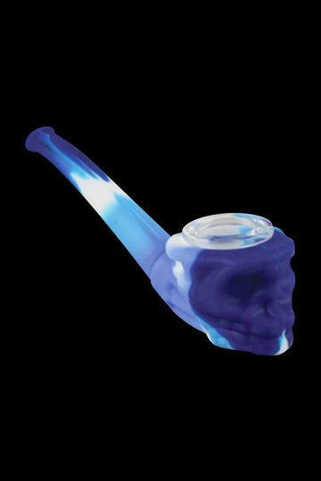 The "Skull-Lock" Silicone Hand Pipe - The "Skull-Lock" Silicone Hand Pipe