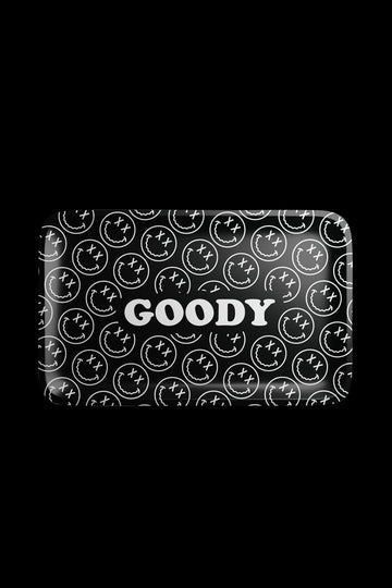 Goody Glass - Black Pattern Face Rolling Tray