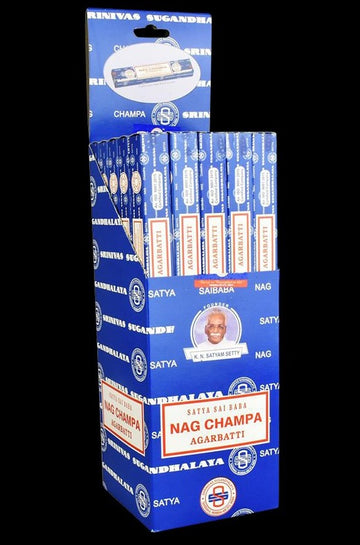 Nag Champa - Satya Incense Sticks - Bulk 25 Pack