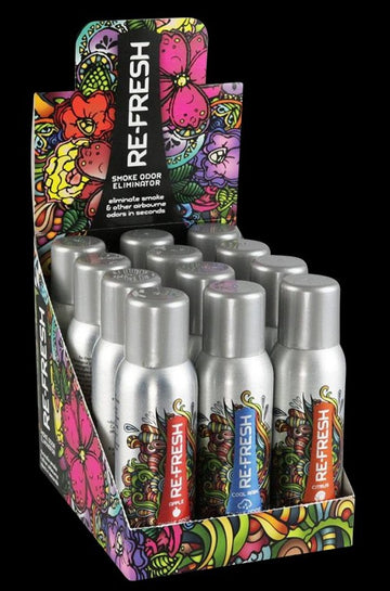 Smoke Eliminator Sprays - 12 Pack Display