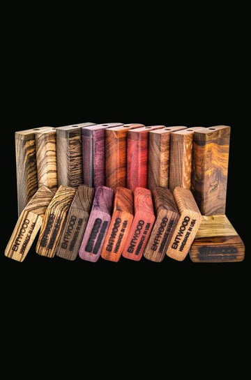 Entwood Dugouts with Ceramic Bats - 12 Pack Display