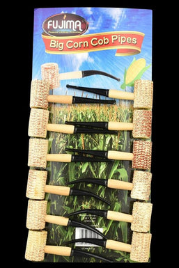 Big Corn Cob Pipes - 12 Pack
