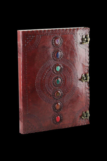 Leather Embossed Chakra Journal