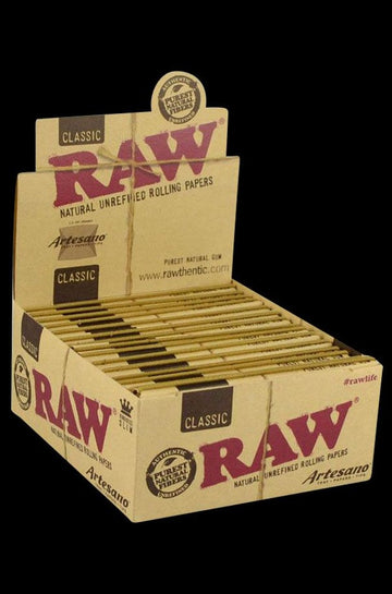 RAW Artesano Kingsize Slim Rolling Papers - 15 Pack