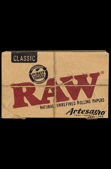 RAW Artesano 1 1/4 Rolling Papers + Tips