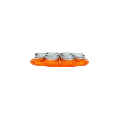 The Storz & Bickel Magazine with 8 Dosing Capsules is shown from above, displaying the circular container and its eight included capsules.