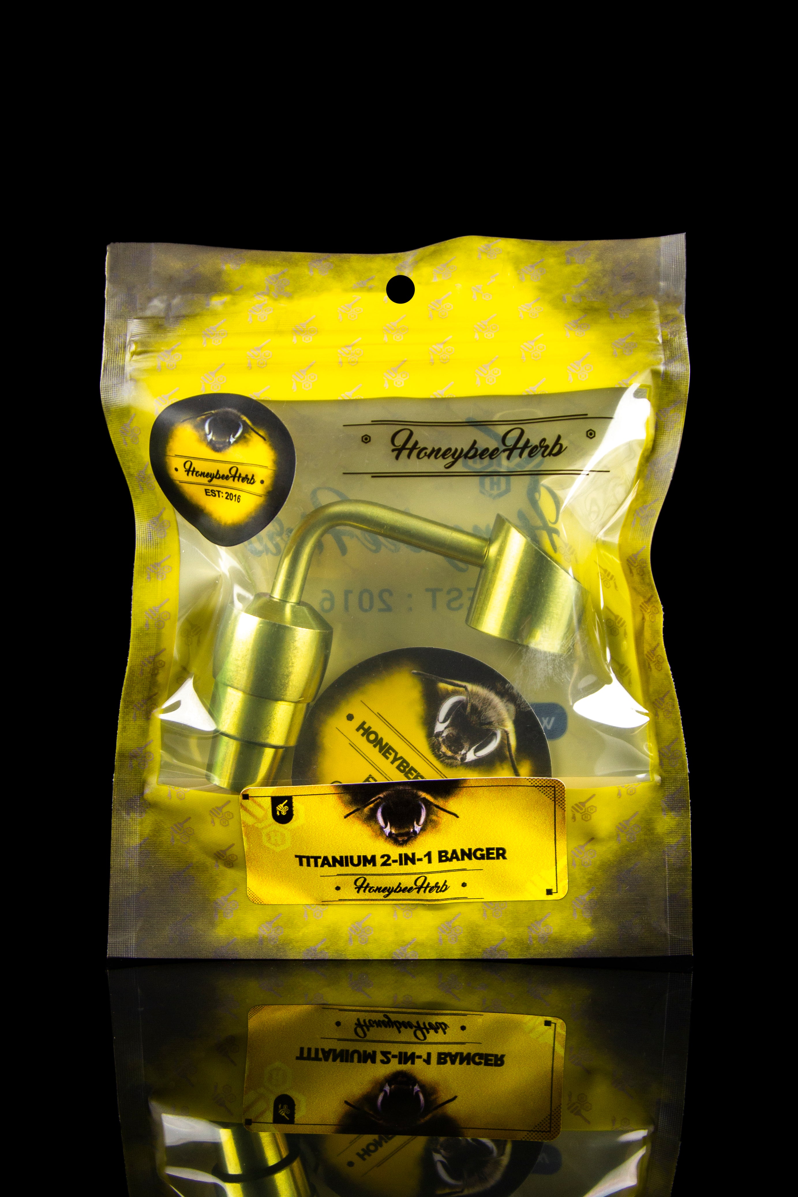 Honeybee Herb Titanium 2-In-1 Banger