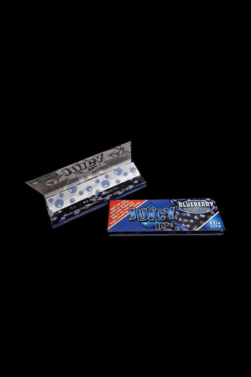 Single Pack - Juicy Jay's 1 1/4 Blueberry Rolling Papers