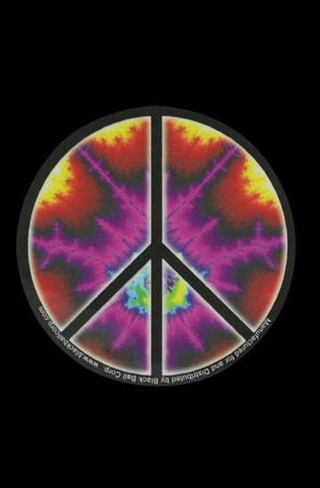 Peace Sign Explosion Sticker