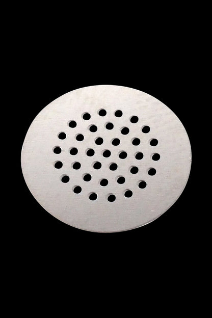 Close-up of the XVAPE Avant Ceramic Mouthpiece, showing a circular, textured surface against a dark background.