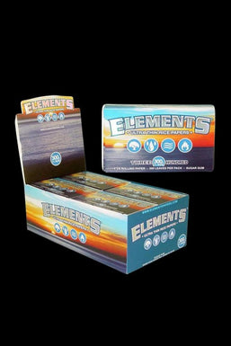 Elements Ultra Thin 1 1/4" Rice Rolling Papers - 20 Pack