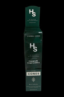 Higher Standards Premium Hemp Cones - 15 Pack