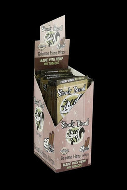 Skunk Slow Burning Hemp Blunt Wrap - 24 Pack