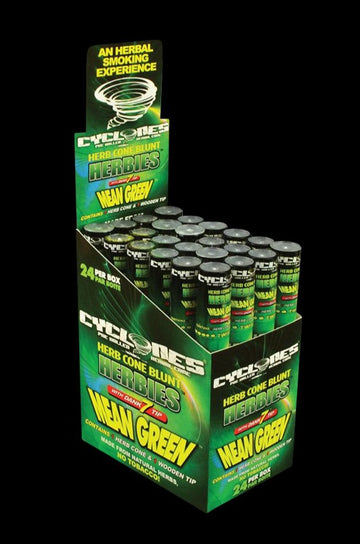 Cyclones Mean Green Pre-Rolled Cones - 24 Pack