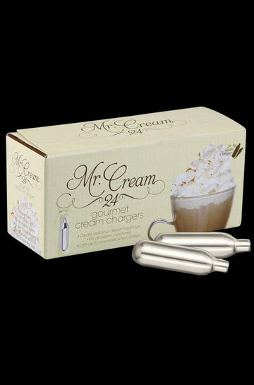 24pc Box Mr. Cream Cream Chargers