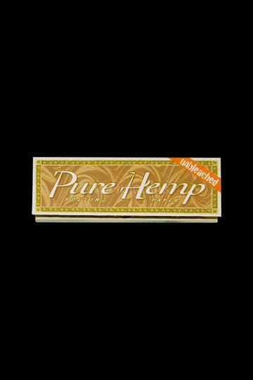 Pure Hemp Unbleached 1 1/4" Rolling Papers - 24 Pack Display