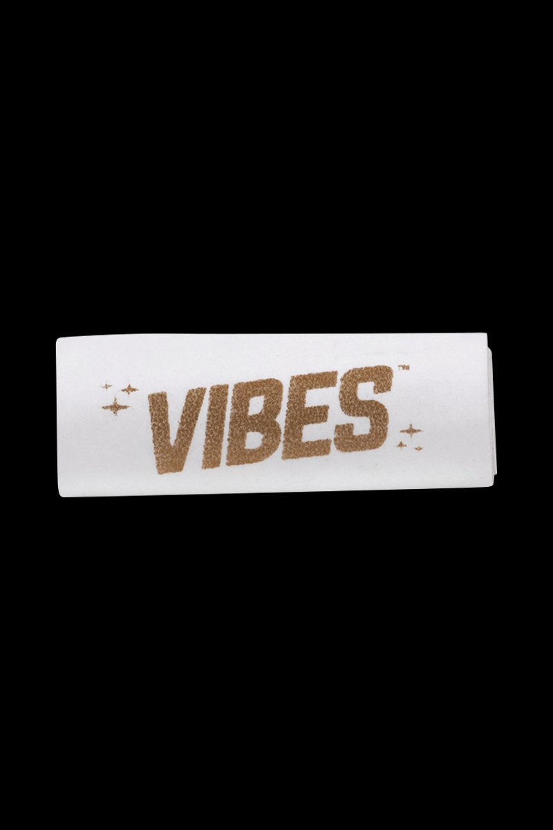 Front view of the VIBES Rolling Tips Box, showing the simple packaging design with the brand name clearly displayed.
