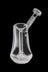 Black and White - K. Haring Glass Bubbler