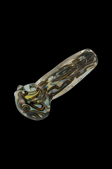 Multicolor Glass Pipe With Twists