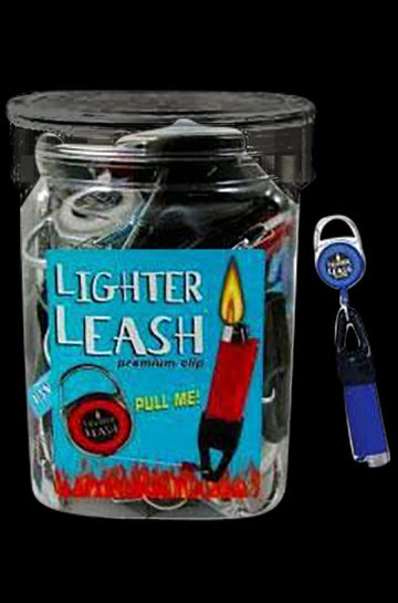 Lighter Leashes with Mini Carabiner - 30 Pack