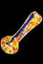 Gumball Dichro Stripe Glass Spoon Pipe - Gumball Dichro Stripe Glass Spoon Pipe