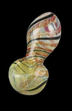 Inside Out Twisted Glass Pipe - Inside Out Twisted Glass Pipe