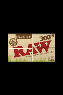 RAW Organic Hemp 300s Rolling Papers - 40 Pack