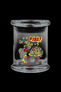420 Science "Fire!" Pop-Top Glass Jar