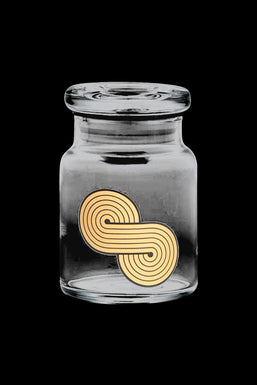 420 Science "Infinity Symbol" Glass Jar