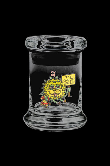 Small - 420 Science "The Good Weed" Glass Jar