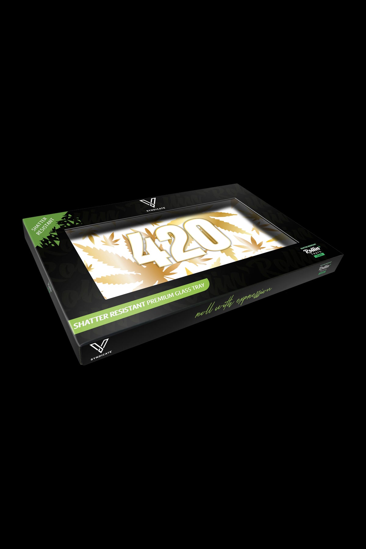 V Syndicate Glass Rolling Tray