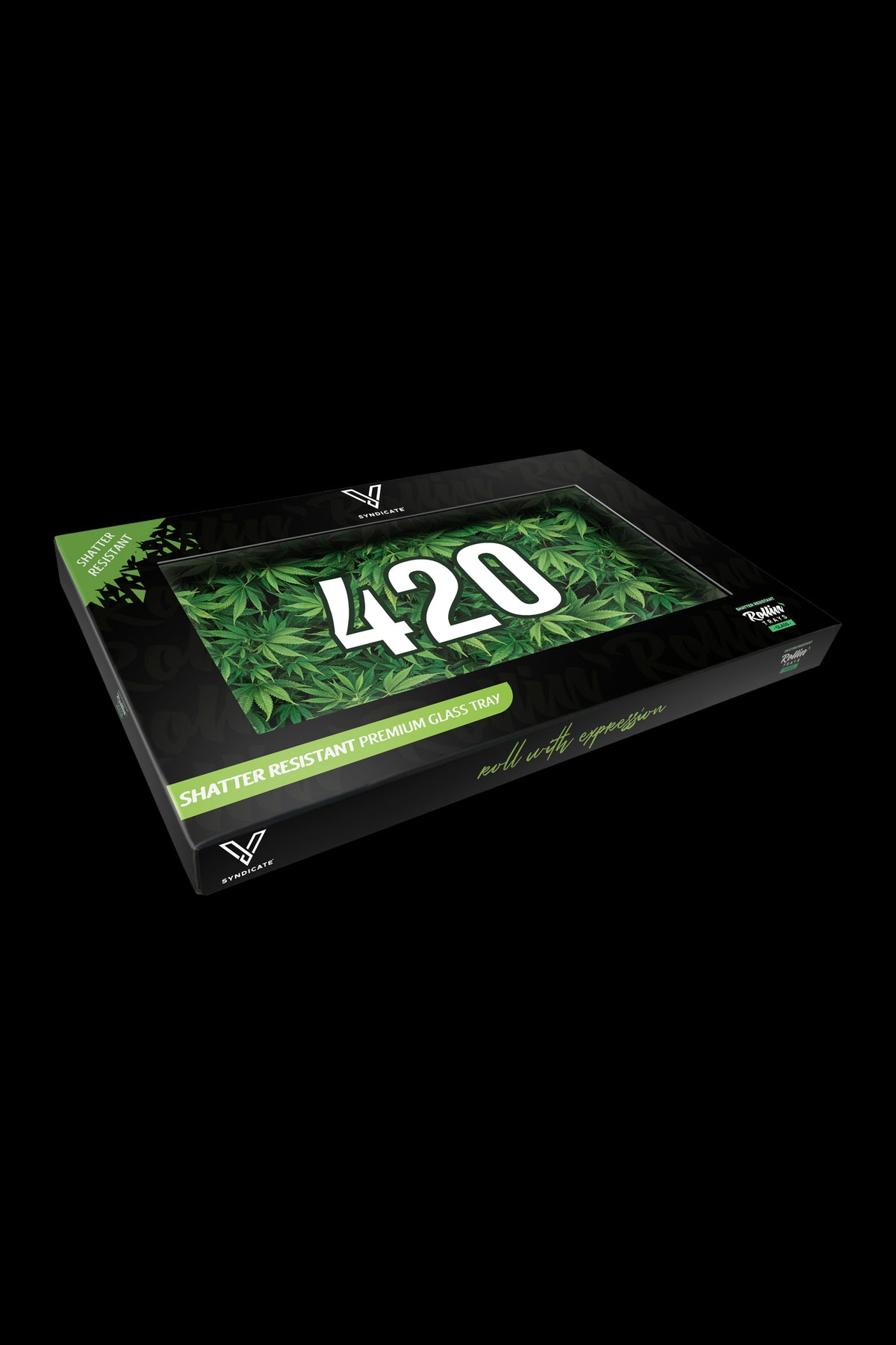 V Syndicate Glass Rolling Tray