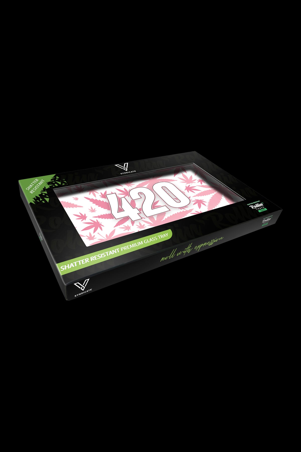 V Syndicate Glass Rolling Tray
