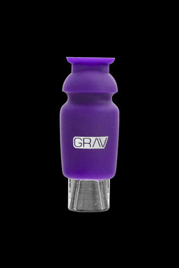 Grav Labs Pack of 10 Silicone-Capped Glass Crutch - Purple