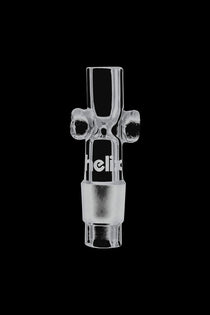 14mm Female Quartz Banger w/ Helix Function Cap Glow Terp Pearls -SmokeDay